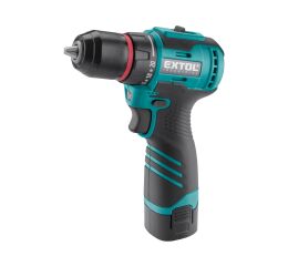 EXTOL INDUSTRIAL vrtací šroubovák aku, BRUSHLESS, 16V Li-ion, 2×2Ah EC12 (8791152)