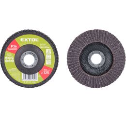 EXTOL CRAFT kotouč lamelový šikmý korundový, O125mm, P36 (903311)