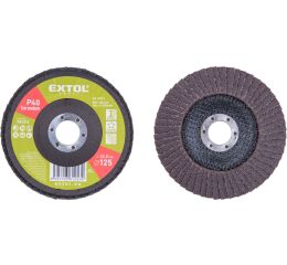EXTOL CRAFT kotouč lamelový šikmý korundový, O125mm, P40 (903312)