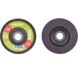 EXTOL CRAFT kotouč lamelový šikmý korundový, O125mm, P60 (903313)