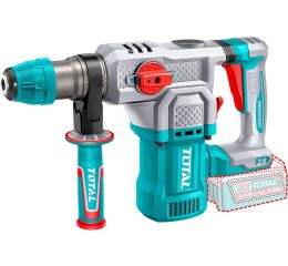 TOTAL Kladivo vrtací a sekací AKU, SDS Plus, Brushless, 20V Li-ion, 2000mAh, 4,5J, industrial, bez baterie a nabíječky (TRHLI202