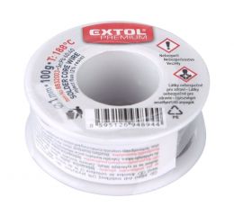 EXTOL drát pájecí trubičkový Sn60/Pb40, Ř1mm, 100g (8832003)