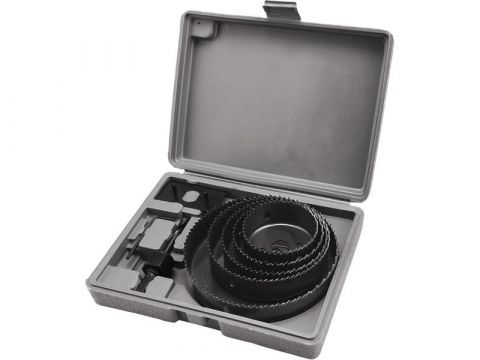 EXTOL vrtáky vykružovací korunkové, sada 8ks, 64-76-89-102-127mm, hloubka vrtání 25mm, EXTOL CRAFT (1807)
