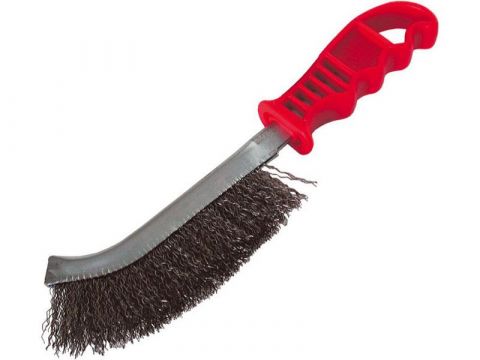 EXTOL kartáč ocelový, plastová rukojeť, vlnitý drát S 0,5mm, EXTOL CRAFT (960017)