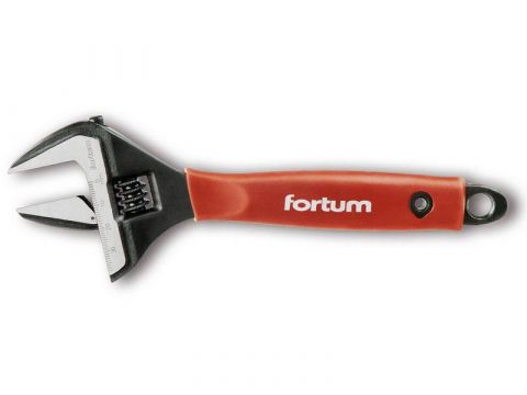 FORTUM klíč nastavitelný instalatérský, 8“/210mm, 0-38mm (M2-M24), 61CrV5, FORTUM (4775008)