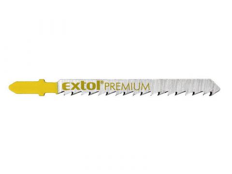 EXTOL plátky do přím.pily 5ks, 75x40mm, úchyt BOSCH, HCS, EXTOL PREMIUM (8805009)