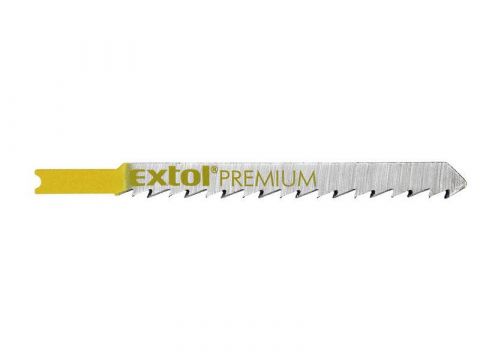 EXTOL plátky do přím.pily 5ks, 75x40mm, úchyt UNIVERSAL, HSS, EXTOL PREMIUM (8805507)