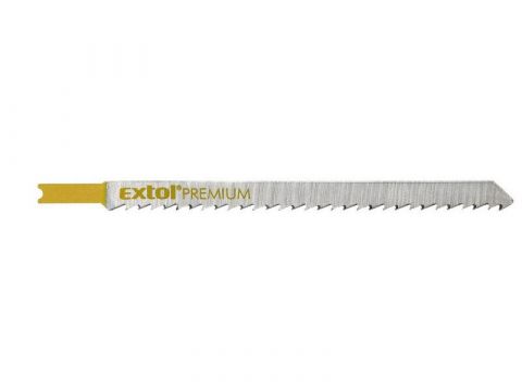 EXTOL plátky do přím.pily 5ks, 126x40mm, úchyt UNIVERSAL, HSS, EXTOL PREMIUM (8805512)