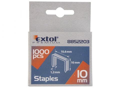 EXTOL spony, 1000ks, 14mm, 10,6x0,52x1,2mm, EXTOL PREMIUM (8852205)
