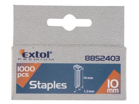 EXTOL hřebíky, 1000ks, 14mm, 2,0x0,52x1,2mm, EXTOL PREMIUM (8852405)