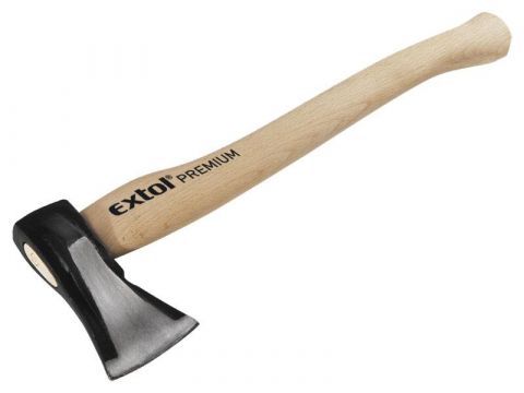 EXTOL sekera štípací s kvalitní českou bukovou násadou, 1000g, délka násady 500mm, EXTOL PREMIUM (8871035)