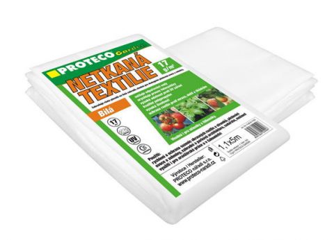 PROTECO PROTECO Garden textilie netkaná bílá 17g/m2 šíře 3.2m 10m (10.89-B-32010)