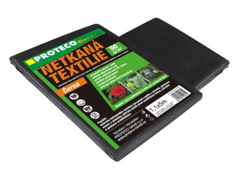 PROTECO PROTECO Garden textilie netkaná černá 50g/m2 šíře 1.6m 10m (10.89-C-16010)