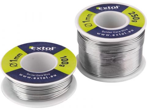 EXTOL cín pájecí, prům. 1mm, 100g, EXTOL CRAFT (9945)