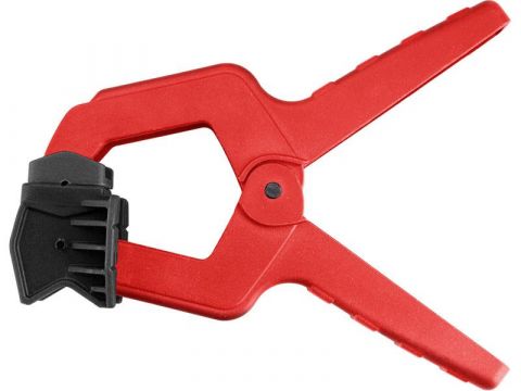 EXTOL svorka pružinová plastová 3 v 1, 155mm, max. rozevření čelistí 50mm, nylon, EXTOL PREMIUM (8815420)
