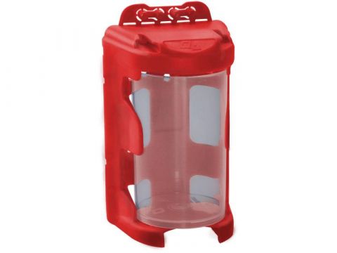 EXTOL organizér modulový závěsný - červený, 210ml (60 x 92mm), PP (78915)