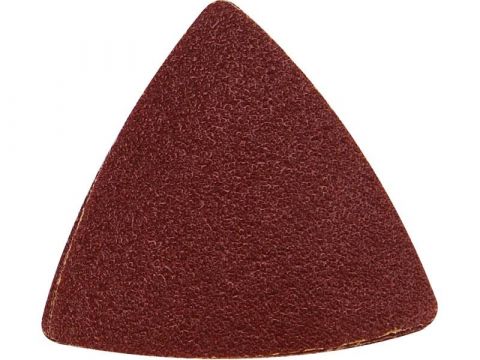 EXTOL papíry brusné delta - mix zrnitostí, bal. 20ks, 80mm, P40-P120, mix zrnitostí: 5ks-P40, 5ks-P60, 5ks-P80, 5ks-P120, uchyce