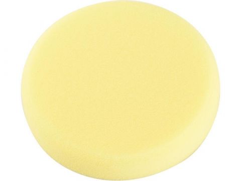 EXTOL kotouč leštící pěnový T80, žlutý,Ř150x30mm, suchý zip (8803548)
