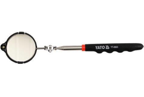 YATO Zrcátko kontrolní teleskopické s LED osvětlením 265-920mm (YT-0663)