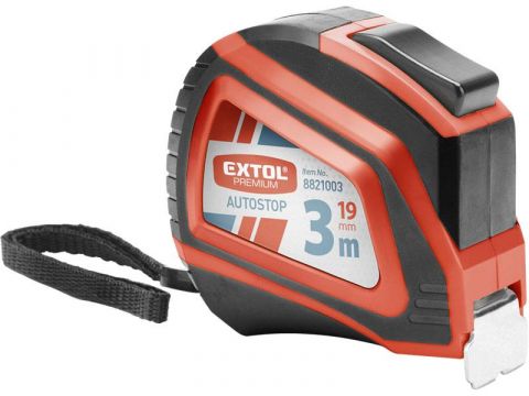 EXTOL metr svinovací, 3m, 3m, š. pásku 19mm (8821003)