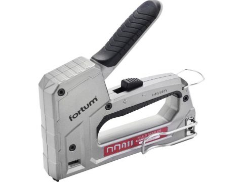 FORTUM pistole sponkovací 6funkční, 6-14mm a 5X100ks spon(asortiment) (4770704)
