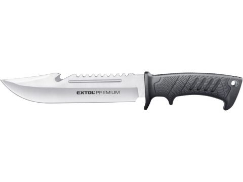 EXTOL nůž lovecký nerez, 318/193mm (8855322)