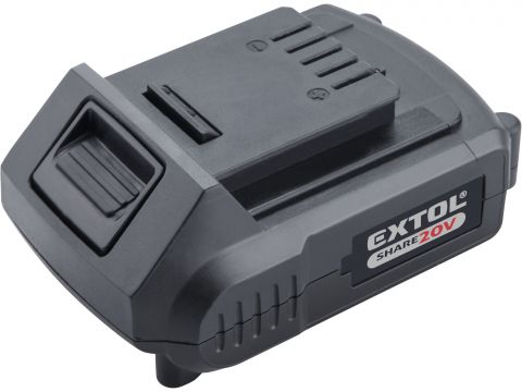 EXTOL baterie akumulátorová SHARE20V, Li-ion, 2000mAh, 2000mAh (8891881)