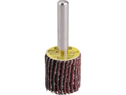 EXTOL lamelový kotouč brusný na stopce, pr.20x20x6mm, P60 (8803361)