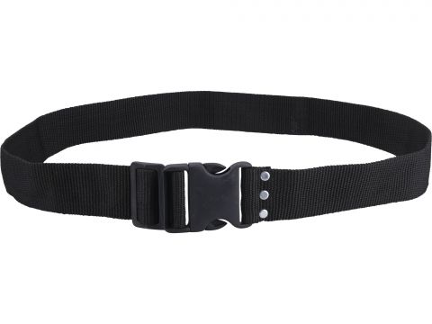 EXTOL opasek nylonový černý, š.5cm x d.122cm, plast. přezka, nylon (8858009)