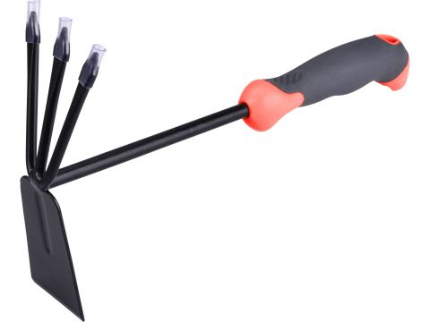 EXTOL zahradní motyčka s kypřičem tříhrotým, délka 31cm (8877042)