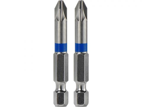 FORTUM-KITO hrot křížový sada 2ks, PZ 1x50mm, S2, FORTUM-KITO, hrot křížový sada 2ks, PZ 1x50mm, S2, FORTUM-KITO, S2 (4741311)