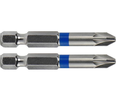 FORTUM-KITO hrot křížový sada 2ks, PZ 3x50mm, S2, FORTUM-KITO, hrot křížový sada 2ks, PZ 3x50mm, S2, FORTUM-KITO, S2 (4741313)