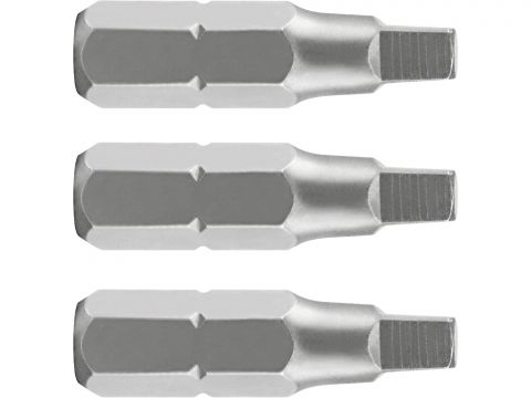 FORTUM-KITO hrot čtverec sada 3ks, SQ 1x25mm, S2, FORTUM-KITO, hrot čtverec sada 3ks, SQ 1x25mm, S2, FORTUM-KITO, S2 (4741601)