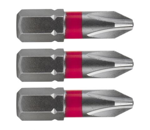 FORTUM-KITO hrot křížový sada 3ks, PH 2x25mm, S2, FORTUM-KITO, hrot křížový sada 3ks, PH 2x25mm, S2, FORTUM-KITO, S2 (4741202)