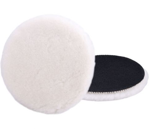 EXTOL kotouč leštící vlněný, ovčí rouno, T160, ?125mm, suchý zip (8804560)