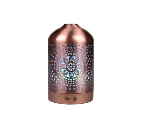 Nature7 aroma difuzér ORIENT, osvěžovač a zvlhčovač vzduchu, kovový povrch (569614)