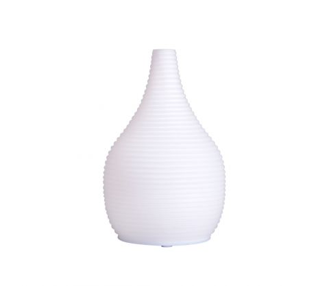 Nature7 aroma difuzér SNOWY - SNĚŽNÝ, osvěžovač a zvlhčovač vzduchu, mléčné sklo, USB (569611)