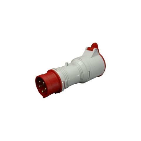 SEZ Dolný Kubín A-3253/43 redukce 32A 5ti kolík vidlice/4kolík zásuvka (10006546.00)