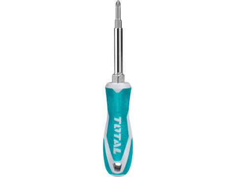 TOTAL šroubováky, sada 6 v 1, industrial, CrV (THT2506076)