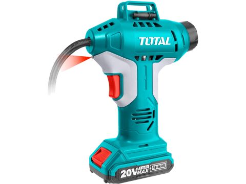 TOTAL Kompresor AKU, 20V Li-ion bez baterie a nabíječky (TACLI2001)