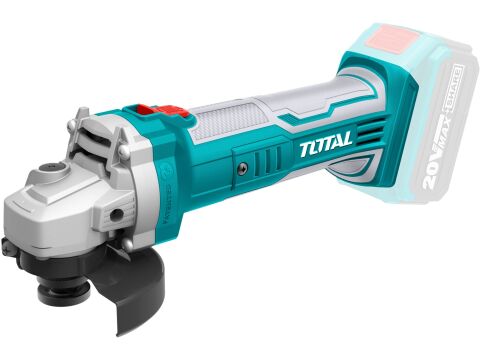 TOTAL bruska úhlová AKU, 115mm, 20V Li-ion, 2000mAh, industrial bez baterie a nabíječky (TAGLI1151)