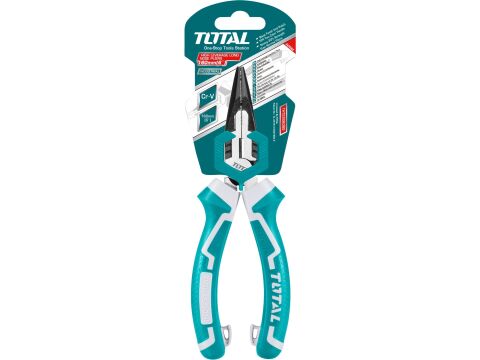TOTAL kleště půlkulaté přímé, industrial, 160mm, CrV (THT220606S)