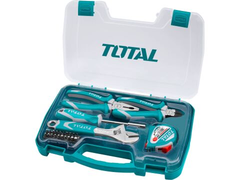 TOTAL sada nářadí 25ks, industrial (THKTHP90256)