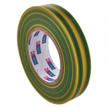 EMOS Izolační páska PVC 15mm / 10m zelenožlutá 2001151050 (F61515)