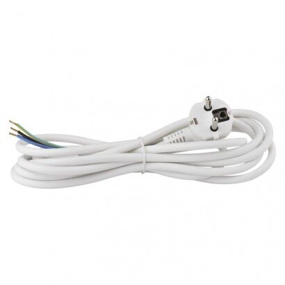 EMOS Flexo šňůra PVC 3× 1,5mm2, 3m, bílá 2413230132 (S14323)