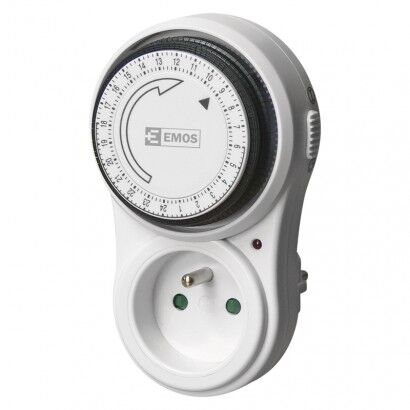 EMOS Časovač – mechanická spínací zásuvka TF-16 1907010020 (P5503)