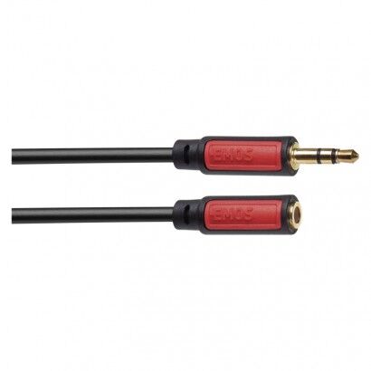 EMOS JACK kabel 3,5mm stereo, vidlice - 3,5mm zásuvka 2,5m 2335050020 (SM5102)