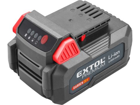 EXTOL baterie akumulátorová, 20V Li-ion, 4000mAh (8895782)