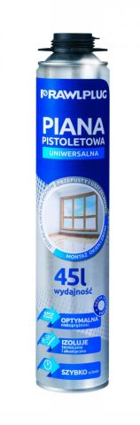 RAWLPLUG Pěna polyuretanová pistolová RPP univerzální 45 l; 750 ml (RPP-45)