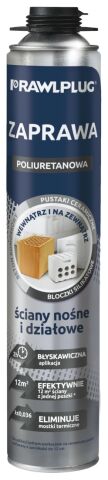RAWLPLUG Pěna zdící polyuretanová MORTAR; 750 ml (RPP-MORTAR)